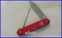 Rare and Collectible Victorinox Swiss Army Knife Red Alox Woodsman Brand New