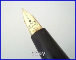 Rare and Sought After Montblanc 256 Fountain Pen from the 50s 14 Carat Nib M259