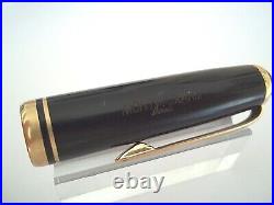 Rare and Sought After Montblanc 256 Fountain Pen from the 50s 14 Carat Nib M259