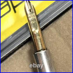 Rare, discontinued PILOT CAPLESS fountain pen, fine nib, F, 18K