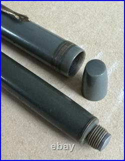 Rare vintage Green Big Ben Fountain Pen original 14 carat gold nib