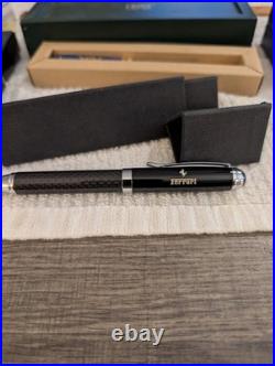 Rare with triangle boxcross Century ll Scuderia Ferrari Black carbon fiber Pen
