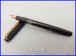 Reform 4328 Piston Gray Fountain Pen 14k Flex Nib Vintage Rare Color