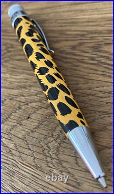 Retro 1951 Tornado Rollerball Pen Leopard Print VRR-1962, Extremely Rare NIB