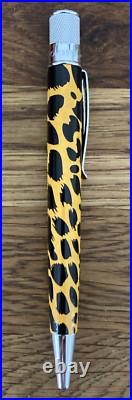 Retro 1951 Tornado Rollerball Pen Leopard Print VRR-1962, Extremely Rare NIB