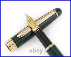 Retro 51 200 Series Green Fountain Pen Medium Nib Rare Cr. 1990's
