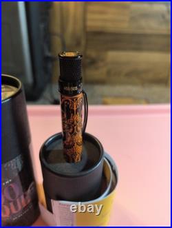 Retro 51 Booroque Limited Exclusive Rollerball Tornado Pen RARE Orange 458/505