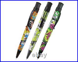 Retro 51 Tornado DINO SMASH SET OF 3 Popper Rollerball Pens RARE