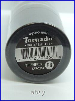 Retro 51 Tornado Rollerball Pen, Stormfront, Very Rare Original Packaging, New