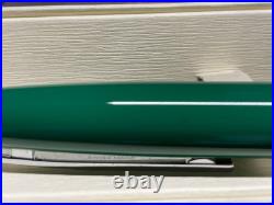 Rolex Ballpoint Pen Green Silver Collectible Pen Rare