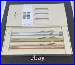 Rolex CARAN D'ACHE 849 Pen Set of 3 RARE- Brand New Great Gift
