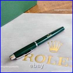 Rolex Green Executive Gift Set Pen Journal Umbrella VIP Luxury Rare New With Box