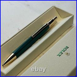 Rolex VIP Ballpoint Pen NEW RARE Novelty Collectible Pen (Green/Gold)