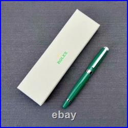 Rolex VIP Luxury Emerald Executive Green RARE Ballpoint Pen Gift Set