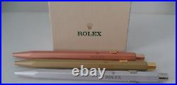 Rolex Watch Pen Set of 3 RARE CARAN D'ACHE 849 Brand New Never Used