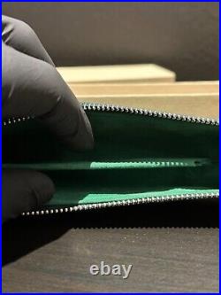 Rolex pen or cigar Green Leather pouch Very rare Gift from AD
