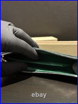 Rolex pen or cigar Green Leather pouch Very rare Gift from AD