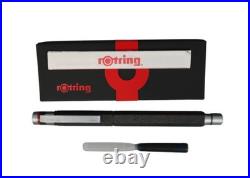Rotring Lava Metal Fountain Pen In Box Medium Pt New Old Stock Very Rare Pen