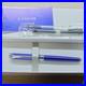 SAILOR_Vulcarole_Fountain_Pen_Silver_Blue_14K_F_Nib_New_Rare_Vintage_01_nlms