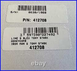 S. T. Dupont Iron Man Tony Stark Marvel Limited Edition Pen Blue Honeycomb RARE