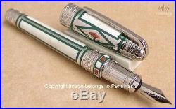 S. T Dupont Limited Edition Olympio Medici Fountain Pen And Lighter Dual Set Rare