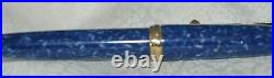 Sailor Magellan Lapis Blue 14K Gold Nib Fountain Pen Old Stock Vintage Rare