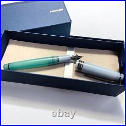 Sailor × NBC NONBLE 14K Fountain Pen Russian Blue Cat MF Nib 2019 Rare