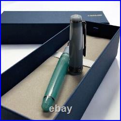 Sailor × NBC NONBLE 14K Fountain Pen Russian Blue Cat MF Nib 2019 Rare