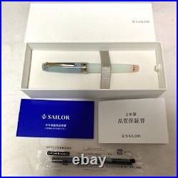 Sailor × NONBLE Professional Gear Slim 14K Fountain Pen AMAAI EF Nib Rare NEW