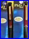 Sanford_PhD_Gel_Ink_Pen_7mm_Pencil_boxsed_set_Black_Cherry_18K_Gold_RARE_01_is