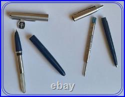 Set Of 2 parker fountain 21 pen+Ballpoint pen 1960s or less Vintage Rare B New