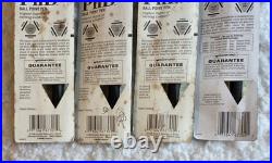 Set Of 9 Rare Vintage Sanford PHD Rollerball Pen Rubber Grip NEW OLD STOCK 1998