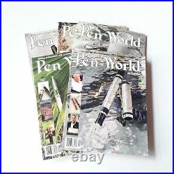 Set of 5 pcs Pen World International Magazine 2000 Year Mint Very Rare