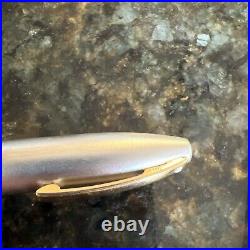 Sheaffer 444 Fountain Pen 18k gold Nib 2 Tone Limited Edition Matte Finish Rare