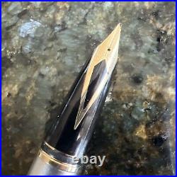 Sheaffer 444 Fountain Pen 18k gold Nib 2 Tone Limited Edition Matte Finish Rare