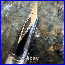 Sheaffer 444 Fountain Pen 18k gold Nib 2 Tone Limited Edition Matte Finish Rare