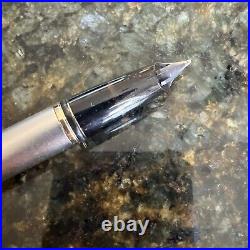 Sheaffer 444 Fountain Pen 18k gold Nib 2 Tone Limited Edition Matte Finish Rare