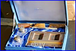 Sheaffer Targa Sterling Silver Set Rare Ss20 Set With 1024 Pen 14k Nib