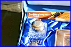 Sheaffer Targa Sterling Silver Set Rare Ss20 Set With 1024 Pen 14k Nib