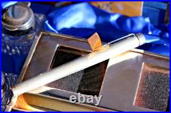 Sheaffer Targa Sterling Silver Set Rare Ss20 Set With 1024 Pen 14k Nib