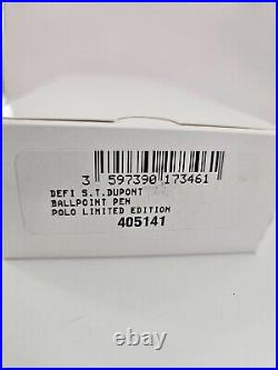 St Dupont Rare Defi Ballpoint Pen Polo Limited Edition Model 405141
