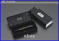 Star Wars PLATINUM Century #1 OPENING Fountain Pen Gold 14K F Nib #3776 RARE