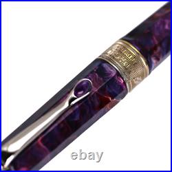 Stipula Adagio Fountain pen Japan Exclusive Purple Marble Amethyst Rare
