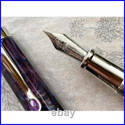 Stipula Adagio Fountain pen Japan Exclusive Purple Marble Amethyst Rare
