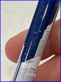 Super RARE Retro 1951 NYC New York SKYLINE Glows In The Dark Used Limited #301