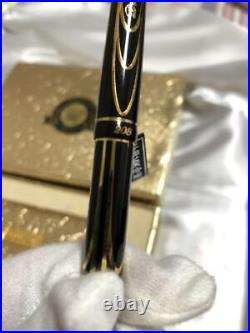Super Rare Item! DUKE 14K fountain pen complete case with brand bag
