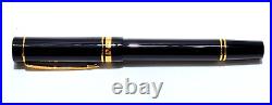 Super Rare! Parker Duofold For Tiffany Black And Gold Rollerball Pen (pen Only)