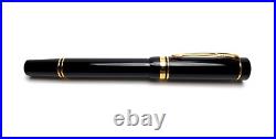 Super Rare! Parker Duofold For Tiffany Black And Gold Rollerball Pen (pen Only)