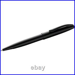 Super Rare Pelikan Fountain Pen Ballpoint Gift Set Noble Carbon Black