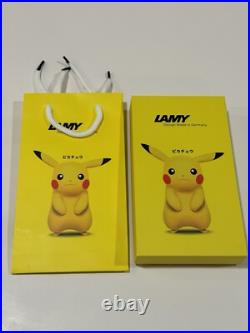Super rare LAMYx Pikachu fountain pen special set color Yelow New